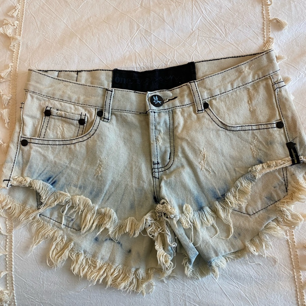 One Teaspoon Bonitas denim shorts